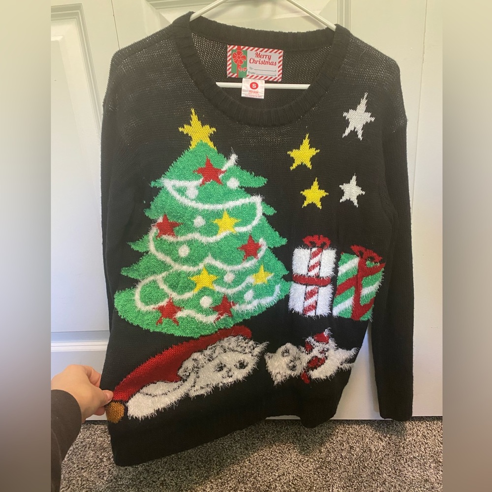 Cat Christmas Sweater
